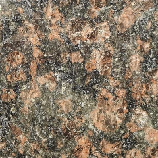 Red Base Tan Brown Cut To Size Polish Tiles For Korean Project Random Slabs