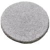 White Granite Flamed Top Rough Edges Round Granite Stepper For Garden