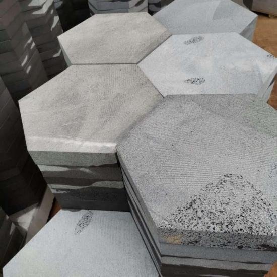 Natural Hexagonal Stones For Bluestone Paving