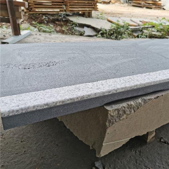Bluestone Tread Nosing Insert White Granite