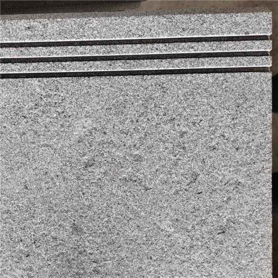 G654 Flamed Stairs With Non Slip Groove