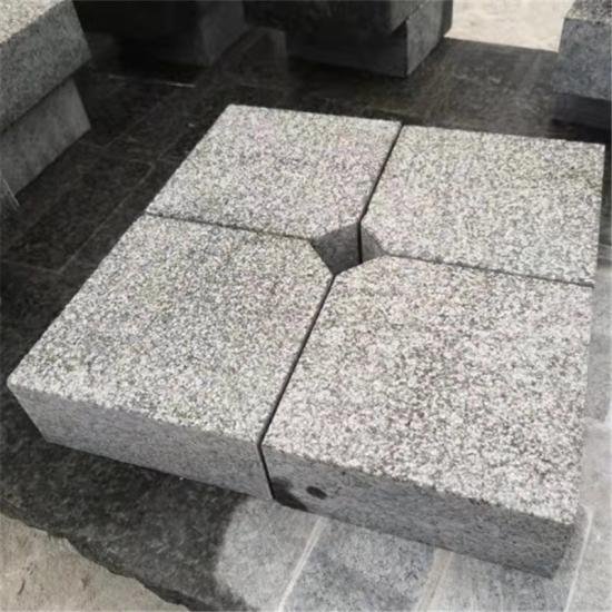 Exfoliated Dark Grey Granite Paving