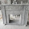 Bianco Carrara Stone For Fireplace White Marble Interior Design
