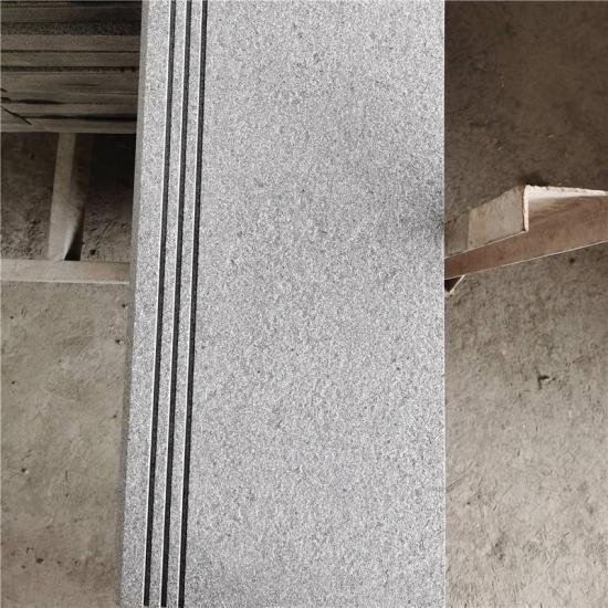 G654 Flamed Stairs With Non Slip Groove