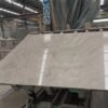 Chinese Marble Wooden White Cross Cut Polish Slabs