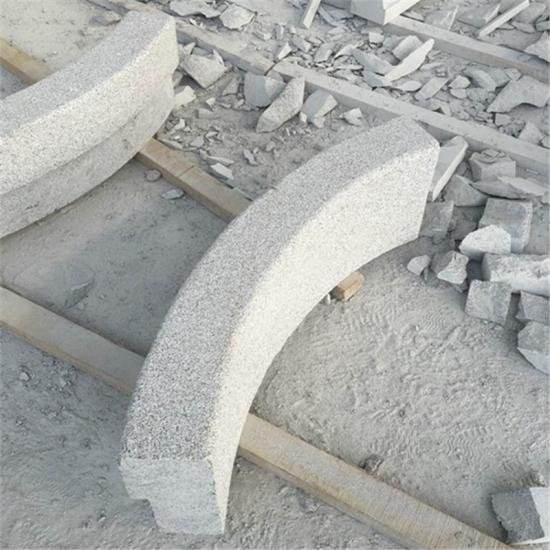 Border Stone Edging Radius Kerbs