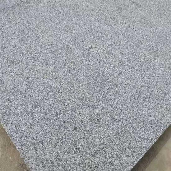 New G654 Grey Granite Flamed Anti Slip Pavement