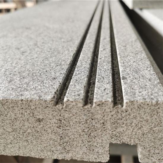 G654 Flamed Stairs With Non Slip Groove