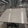 Chinese Marble Wooden White Cross Cut Polish Slabs