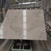 Chinese Marble Wooden White Cross Cut Polish Slabs