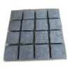 Mesh Natural Split Black Granite Cobblestone