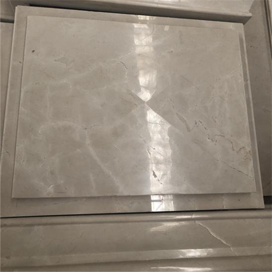 Cream Vanian Marble TV Wall Background