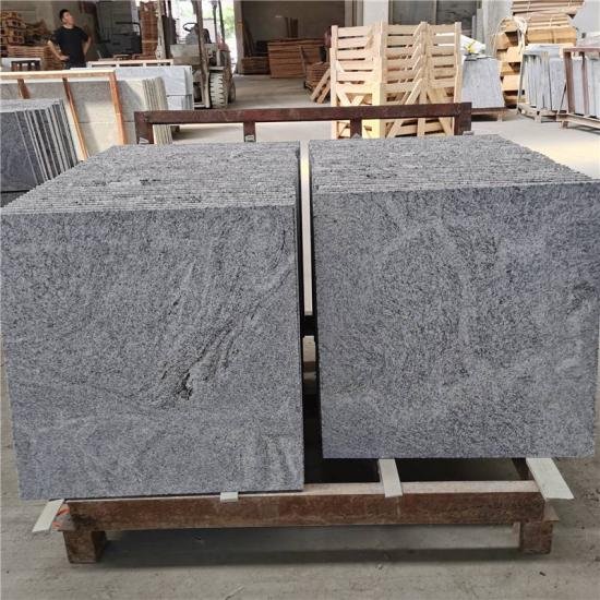 China Viscounte White Flamed Granite Tiles
