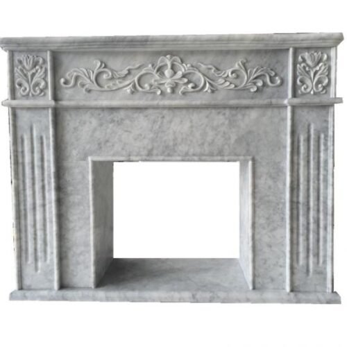 d06971115cbde2f2e5dbb98aadc9c47a_medium Bianco Carrara Stone For Fireplace White Marble Interior Design