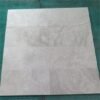 Cross Cut Honed Acid White Grains Marble Tiles