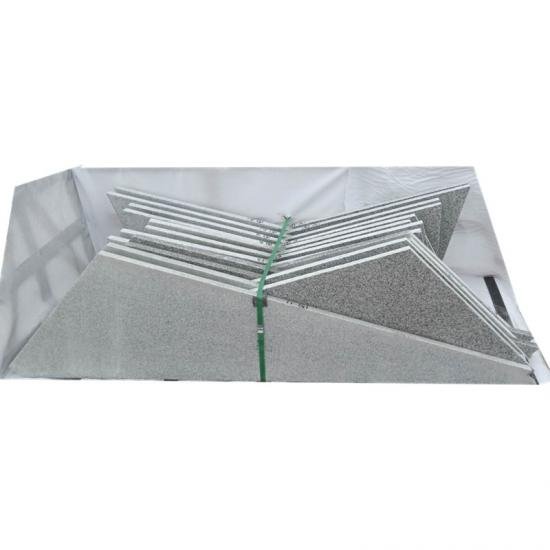 Sesame Grey G603 Curved Polish Spiral Staircase Treads