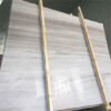 White Wood Veins Grain Marble Slabs