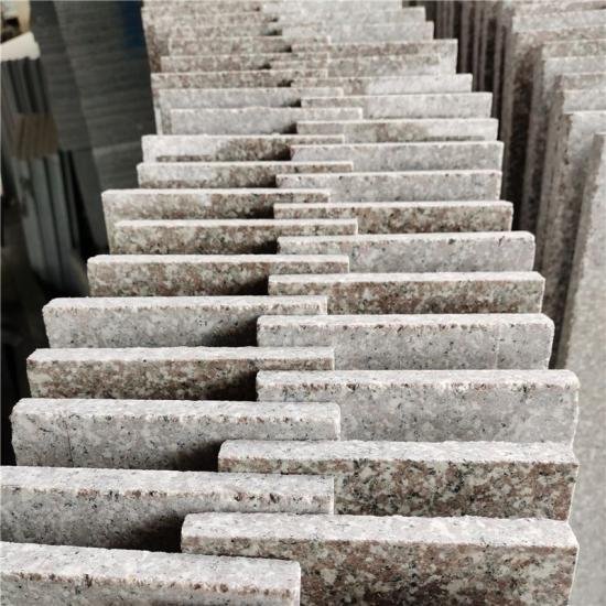 Tea Brown G664 Pink Granite 600x300x20mm Polish Tiles